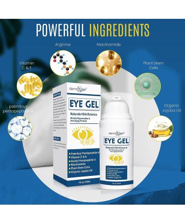 Firming Eye Gel Treatment for Dark Circles, Puffy Eyes & Wrinkles - Buy Online on GoSupps.com