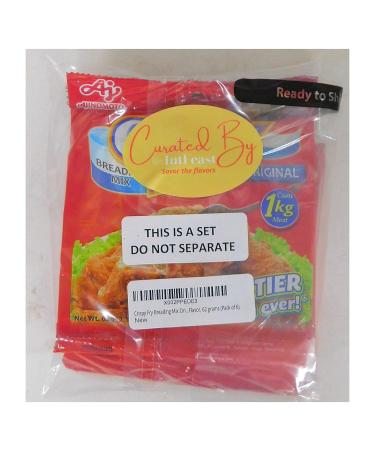 Ajinomoto Crispy Fry Breading Mix Original Flavor 62g (Pack of 6) - Intfeast Packaging - Buy Online on GoSupps.com