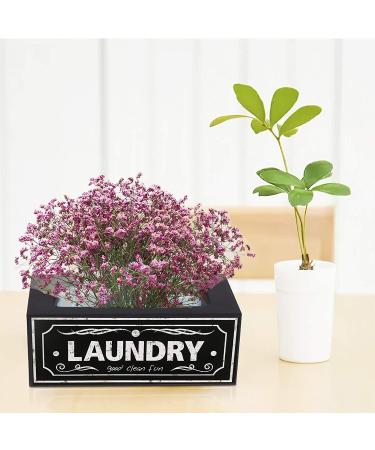 UCUDI Laundry Softener Dispenser Cover & Dryer Sheets Holder Wall Art Decor - Black - Buy Online on GoSupps.com
