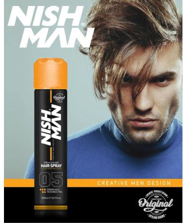 nishman Hair Styling Series (Hair Spray 05 400ml) - Buy Online on GoSupps.com
