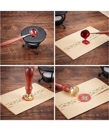 CRASPIRE Graduation Cap Wax Seal Stamp - Retro Wood Stamp for Invitations & Decor - Buy Online on GoSupps.com