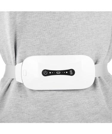 Waist Massage Belt with Hot Compress | Menstrual Uterus Warming Pad & Back Pain Relief - 3 Temperature Settings for Dysmenorrhea & Stomach Cramps - Buy Online on GoSupps.com