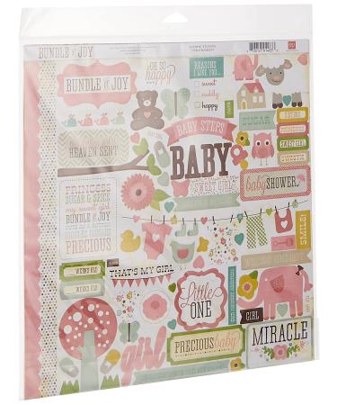 Echo Park Paper BJG45016 Bundle of Joy Girl Collection Scrapbooking Kit