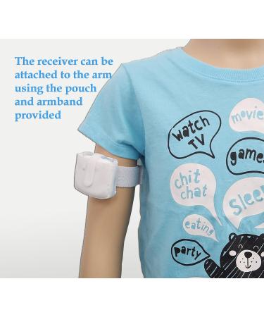Pro Wireless Bedwetting Alarm 2024 - Improved Sensor 6 Sounds Volume Control & Vibration for Effective Bedwetting Solutions - Buy Online on GoSupps.com