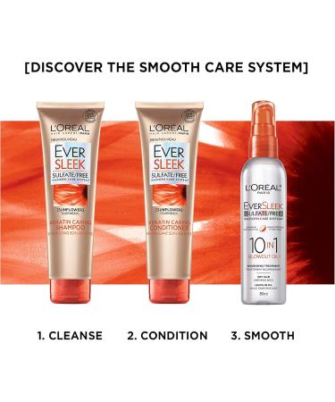 L'Oreal Paris Eversleek 10 In 1 Blowout Oil 89 Ml 118 milliliters - Buy Online on GoSupps.com