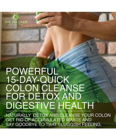 Colon Cleanse Detox: 15-Day Fast-Acting Cleanse Diet Pills with Probiotic, Fiber & Natural Laxatives for Constipation Relief & Gut Health - Boosts Energy & Focus - Buy Online on GoSupps.com