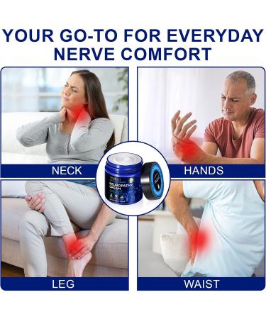 Cr me De Soulagement De La Neuropathie Force Suppl mentaire Pour Les Pieds Les Jambes Les Mains Les Orteils Avec Le Curcuma Naturel Le Gingembre - Inconfort Musculaire Et Articulaire Massage - Buy Online on GoSupps.com