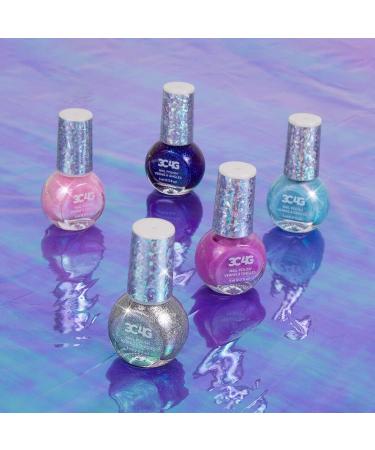 Three Cheers for Girls Holowave Nail Polish Set - 5 Colors - Non-Toxic Kit for Kids Ages 8 - Buy Online on GoSupps.com