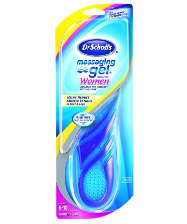 Dr. Scholl's Massaging Gel Insoles Women's 6-10 1 Pair
