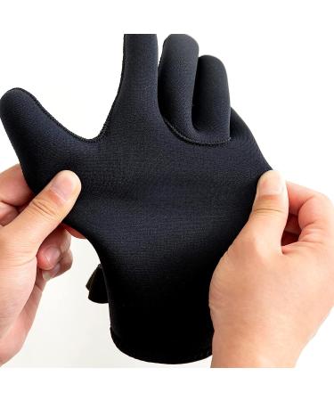 YDQUANI 3mm Neoprene Wetsuit Gloves | Thermal Anti-Slip Scuba Gloves for Diving, Snorkeling, Surfing | Men Women | Medium Black - Buy Online on GoSupps.com