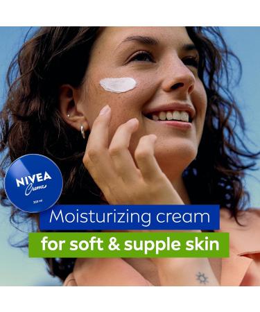 NIVEA Creme All-Purpose Moisturizing Cream Face Hand Body Cream Deep Nourishment Daily Moisturizer for All Skin Types Normal to Dry and Sensitive 250mL 250 ml (Pack of 1) - Buy Online on GoSupps.com