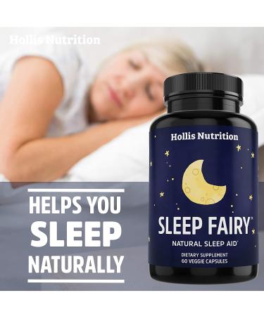 Sleep Fairy Natural Sleep Aid - 60 Vegan Caps | Hollis Nutrition - Buy Online on GoSupps.com