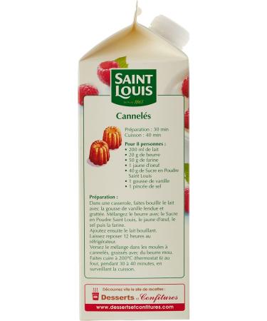 Saint Louis Powdered Sugar 750 g - Pack of 4 - Buy Online on GoSupps.com