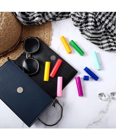 128 Pcs 5ml Refillable Lip Balm Tubes: DIY Cosmetic Containers, 8 Colors - Buy Online on GoSupps.com