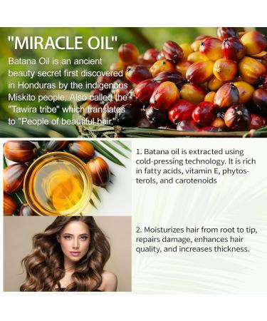 Raw Batana Oil for Hair Growth Natural Batana Oil Organic Cold Press Hair Oil for Men & Women 120G - Buy Online on GoSupps.com