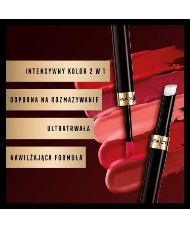 Max Factor Lipfinity Long-Lasting Two Step Lipstick - 13 Luscious 4.2g, 2 Count - Pack of 1 - Buy Online on GoSupps.com