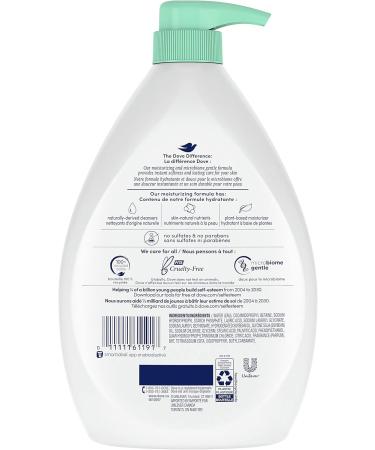 Dove Body Wash with Pump for Sensitive Skin - Nourishing & Fragrance-Free 1L - Soft Skin Care - Buy Online on GoSupps.com