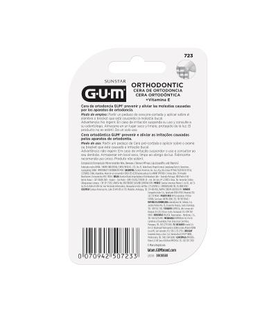 Buy GUM Ortho Orthodontic Wax - 1 Piece | Fast International Shipping | Perfect for Braces Care - Buy Online on GoSupps.com