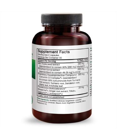 FutureBiotics Detox Daily Liver Support - 60 Vegetarian Capsules for Optimal Liver Health - Buy Online on GoSupps.com
