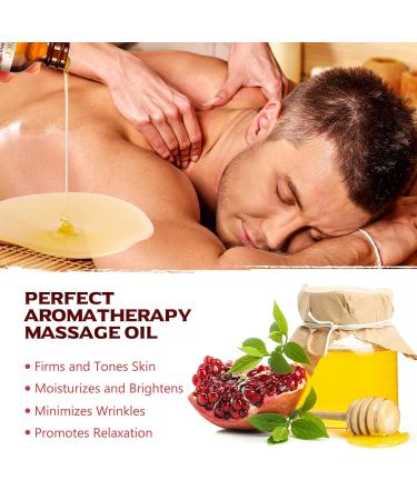 Organic Pomegranate Seed Oil | Pure & Natural Cold Pressed Essential Oil for Anti-Aging Skin Care | Moisturizer Oil for Body Face & Skin in Glass Bottle - Buy Online on GoSupps.com