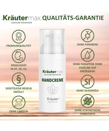 Kr utermax Herbal Hand Cream with Chamomile Shea Butter & Urea - 50ml for Stressed Skin | Buy Internationally - Buy Online on GoSupps.com