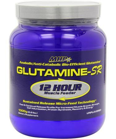 MHP Glutamine-SR 1000g - Maximum Human Performance | Premium Glutamine for Muscle Recovery & Immune Support - International Shipping Available - Buy Online on GoSupps.com