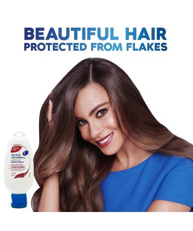 Head and Shoulders Smooth and Silky Conditioner - Fights Dandruff Smooths Frizzy Hair 1.7 oz (Pack of 6) - International Shipping Available - Buy Online on GoSupps.com