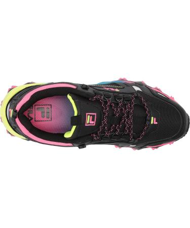 Fila Women's Oakmont TR Sneaker 8.5 - Black/Black/Multi - Buy Online on GoSupps.com