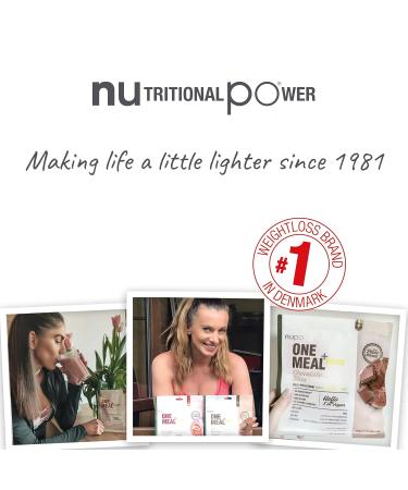 NUPO One Meal + Prime Vegan Shake - Strawberry | Sugar-Free Dietary Shake for Weight Loss | 360G Nutrient-Packed Meal Set - Buy Online on GoSupps.com