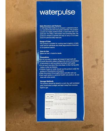 Anzorhal Neti Pot Sinus Rinse Nose Cleaner with 60 Packets Salt and Thermometer Sticker - Adult & Kid Nasal Wash Solution - Buy Online on GoSupps.com