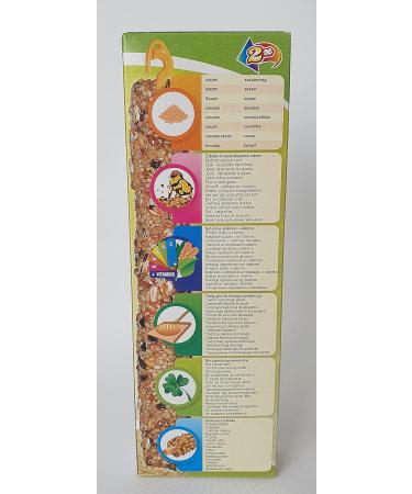 Double Pack 2x Hamster Rabbits Sticks Food SESAME SEEDS Flavor 115g Guinea Pig Rat Mouse Gerbil Rodents Animal Pet Vegetable Foods Treats Snacks with Hooks - Buy Online on GoSupps.com