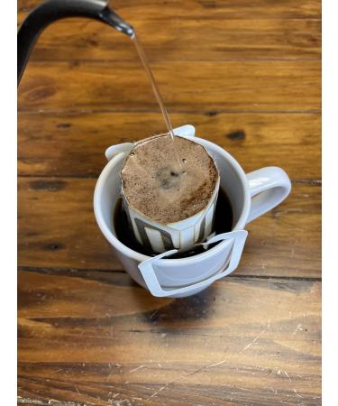 CuppaJoe Coffee Roasters Single Serve Pour Over West Coast Blend Medium & Dark Roasts Ground Coffee Filter Packs 8 x 18g - Buy Online on GoSupps.com