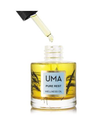 UMA Pure Rest Wellness Oil - Organic Ayurvedic Essential Oil for Fatigue & Restlessness | Natural Deep Rest Support (1 fl oz - Buy Online on GoSupps.com
