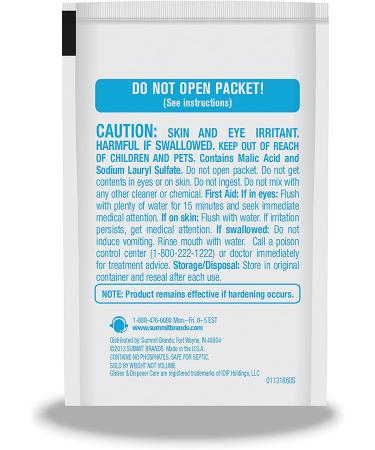 Glisten DP06N-PB Garbage Disposer Foaming Cleaner - Lemon Scent, 4 Uses - Buy Online on GoSupps.com