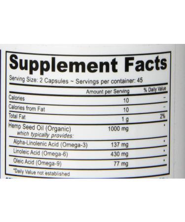 Deva Nutrition Vegan Hemp Oil Capsules - 90 Count | Pure Plant-Based Wellness - Buy Online on GoSupps.com