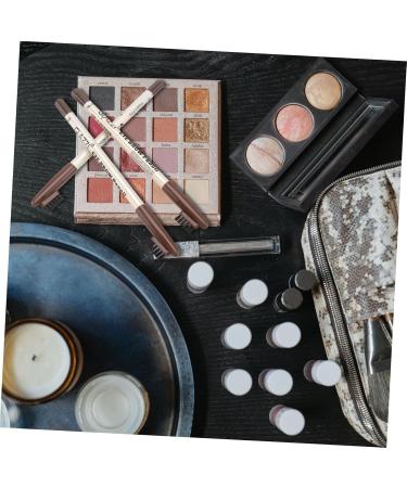 CANIGHT 12pcs Cosmetic Supplies Brow Pencil Brush Coffee Eyebrow Pencil Powder Wood - Buy Online on GoSupps.com