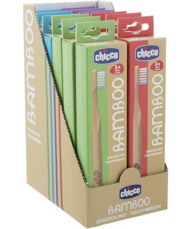 Chicco Bamboo Toothbrush for Kids (3 Years) - Eco-Friendly & Stylish Designs - International Shipping Available - Buy Online on GoSupps.com