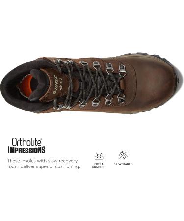 HI-TEC Altitude VI I WP Men's Hiking Boots 2022 Model | Michelin Outsoles | Waterproof | Trail & Backpacking | 10.5 X-Wide Dark Brown Tan - Buy Online on GoSupps.com