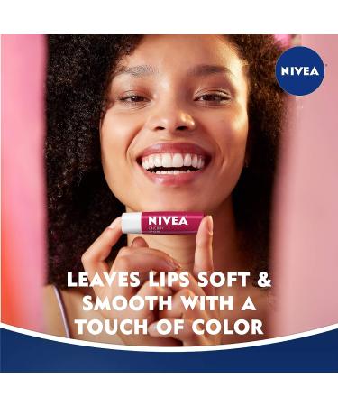 NIVEA Fresh and Fruity Self-Care Kit - 4 Piece Bundle with Body Lotion, Body Wash, Lip Balm, and Moisturizing Body Cream - Buy Online on GoSupps.com