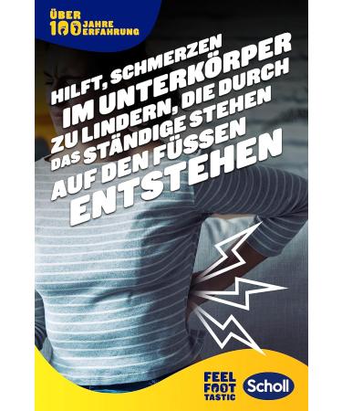Buy Scholl In-Balance Orthopedic Insoles for Lower Back Pain Relief | Foot Health Size 37-39.5 Neutral S - International Shipping Available - Buy Online on GoSupps.com