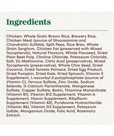 NUTRO Natural Choice Large Breed Senior Dry Dog Food Chicken & Brown Rice Recipe 9.07kg Bag - Buy Online on GoSupps.com