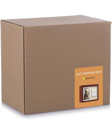 Pearhead Pet DIY Pawprints Memorial Box Kit - Espresso | Perfect for Dogs & Cats - Buy Online on GoSupps.com