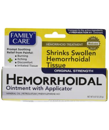 Anesthetic Hemorrhoid Ointment with Applicator 0.67 oz