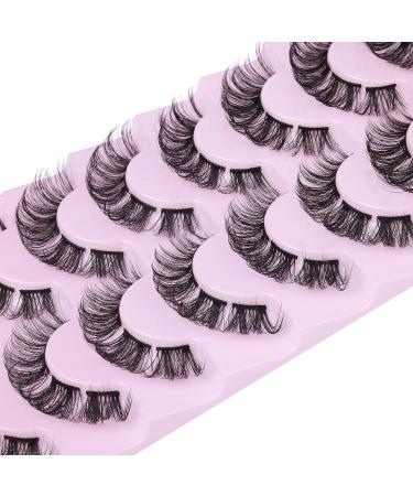 Ruairie Curl Lash Clusters - Natural Look Fluffy Wispy Extension 9-14MM - DIY Individual Eyelash Extensions - 8 Pairs - Buy Online on GoSupps.com