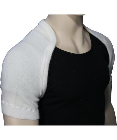 Buy Wobera L White High Neck Shoulder Warmer - 70% Angora Perfect for Cozy Comfort | International Shipping Available - Buy Online on GoSupps.com