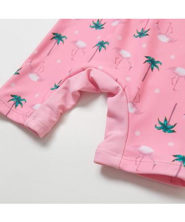 Bonverano Baby Girls UPF 50+ Sunsuit with Sun Cap - Pink Coconut, 6-9 Months - Buy Online on GoSupps.com