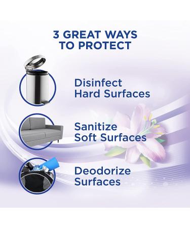 Lysol Disinfectant Spray Early Morning Breeze 19oz - Pack of 2 | Sanitizing & Antibacterial Spray for Disinfecting & Deodorizing - Packaging May Vary - Buy Online on GoSupps.com