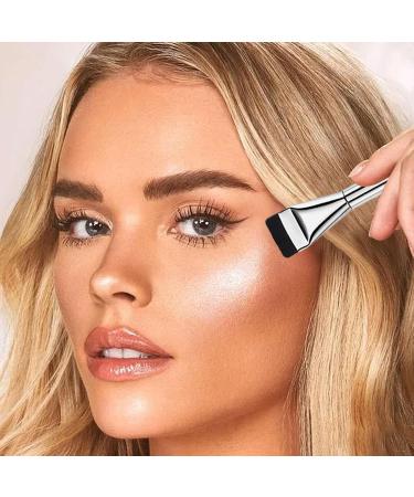 Bexdug Beauty Brush For Liquid Foundation Ultra Thin Flat Head Strong Fluidity Thin Brushes | Makeup Sponges Puff Included Complete Foundation Brush Set for Women Girls - Buy Online on GoSupps.com