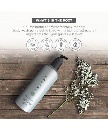 Terra Pure Infuse White Tea & Coconut Body Wash - 400 ml | Hydrating Skin Cleanser | International Shipping Available - Buy Online on GoSupps.com