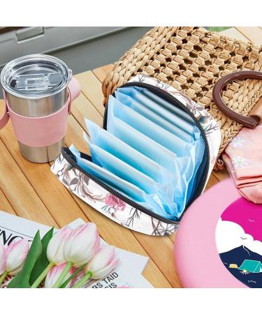 Menstrual Bag with Zipper for Women & Girls | Dream Catcher & Flower Design | Buy Online - International Shipping - Buy Online on GoSupps.com